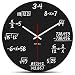 EasyHoKi [Updated Version] Math Wall Clock Silent - Can you Calculate the Mathematical Formula?