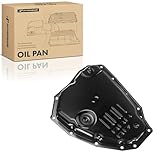 A-Premium Transmission Oil Pan Sump with Drain Plug Compatible with Nissan Sentra 2013-2016, Versa 2012-2016, Versa Note 2014-2019, 1.6L 1.8L Gas, Automatic CVT Transmission, Replaces 31390-3JX0A
