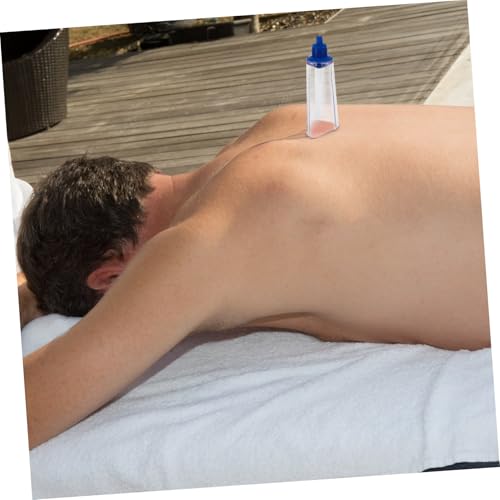 COLLBATH 2 piezas Copas de Terapia Vacuum para Masaje y Cupping Body Guasha miniatura 4