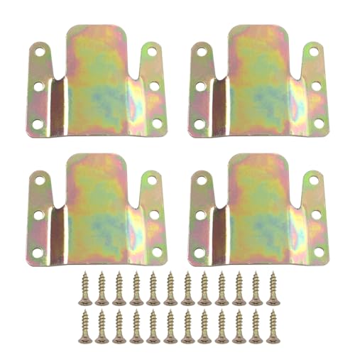 Sectional Couch Connectors Sectional Sofa Interlocking Sofa Fastener Software Bracket with Screws Furniture Connecto for Loveseat, Recliner, Chair or Chaise Lounge