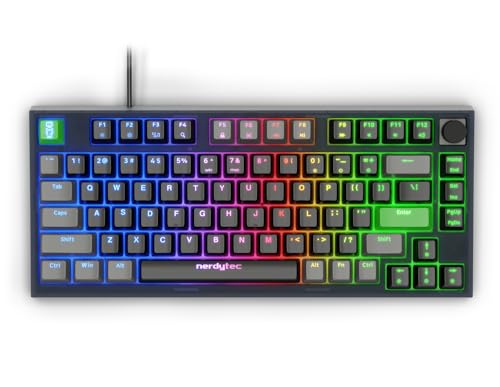 Couchmaster CYKEY ���J�j�J���Q�[�~���O�L�[�{�[�h RGB�o�b�N���C�g�t�� �L��TCL���C�A�E�g �z�b�g�X���b�v�\�ȃX�C�b�`�ƃ}���`�R���g���[���m�u�t�� 75%�R���p�N�g�݌v PC�ƃm�[�g�p�\�R����Windows/Mac�p