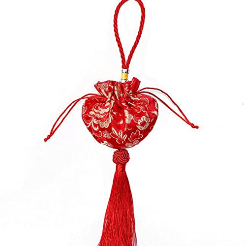 10 bolsas sachet chinas de brocado de seda miniatura 4