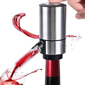 ESCLAP Electric Wine Aerator, Wine Decanter Pump Dispenser Gifts Set, 2024 NEW Automatic Wine Aerator Pourer Spout…