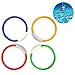 Xrten Juguete de Buceo natación Piscina, 4 Pcs Anillos de Buceo para Niños Juego Acuático