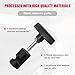 Suvnie Lift Support Clamp, Car Hood Lifting Rod Supporting Tool, Automotive Shock Prop Strut Stopper Retainer, Universal Hood Stay Holder Car Accessories for 3/8'' (10mm) Lift Rod (Black)
