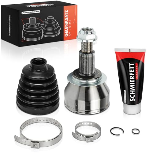 Image of Frankberg Joint Kit Drive Shaft Front Axle Compatible with 6 Estate GJ GL 2.2L 2012-2024 6 Saloon GJ GL 2.2L 2012-2024 CX-5 GH KE 2.2L 2012-2017 Replace# 12-050420