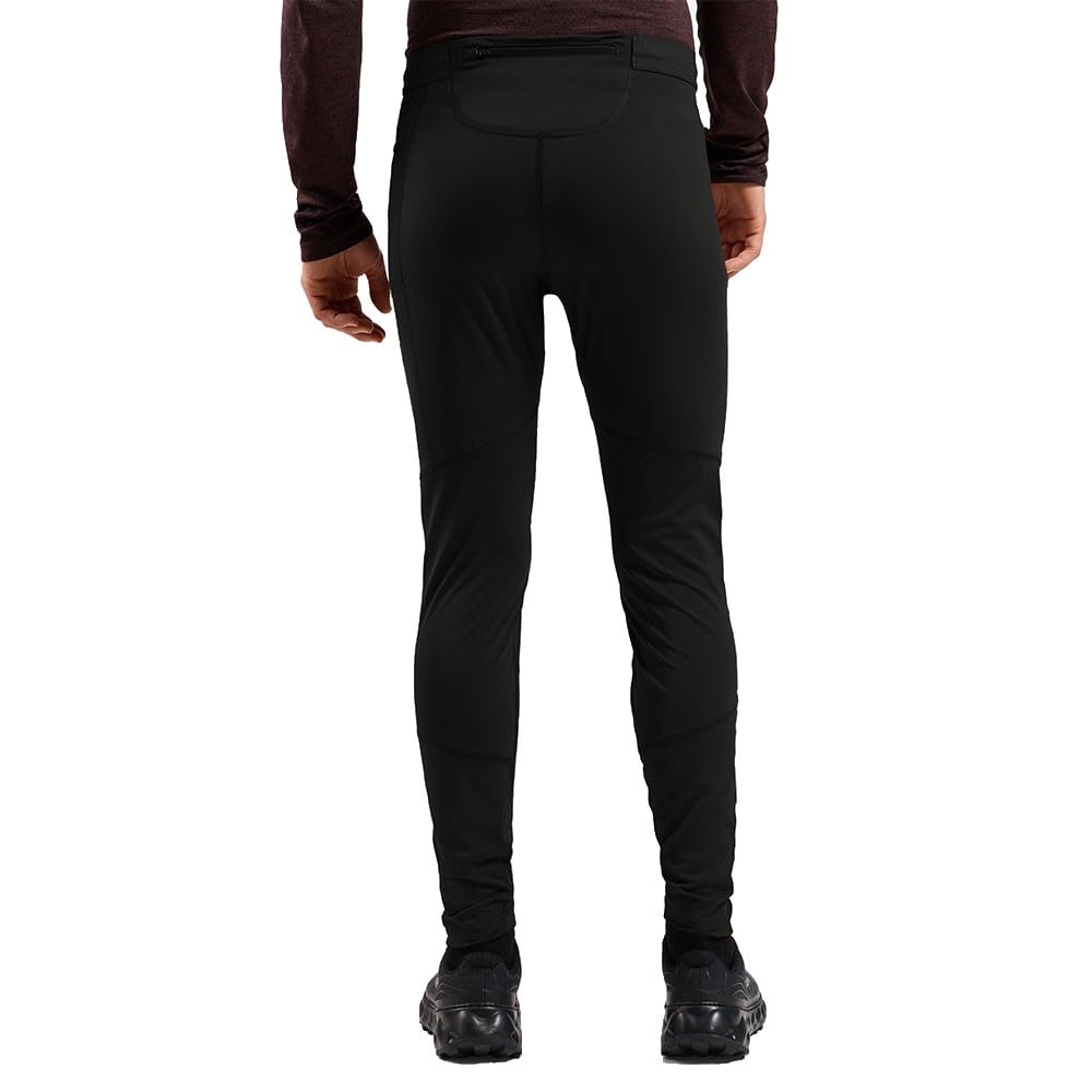 Odlo Herren Zeroweight Warm Tight Laufbekleidung Lauftight Black - Schwarz L