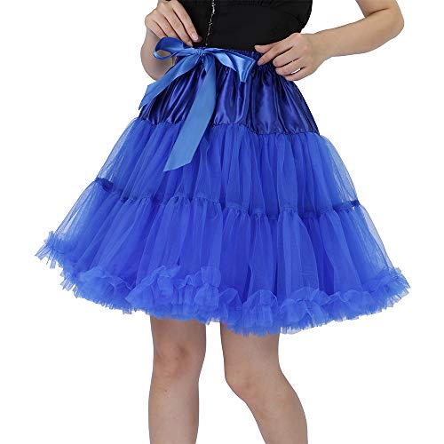 Image of Tutu Skirt as Well as Petticoat above Knee Underskirt Tulle Crinoline slip