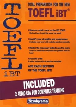 Paperback Toefl : total preparation for the new toefl [French] Book
