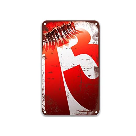 sfasf Ocean's Thirteen 2007 film metallskylt garage dekor barskylt vintage motiverande väggkonst metall 8 x 12