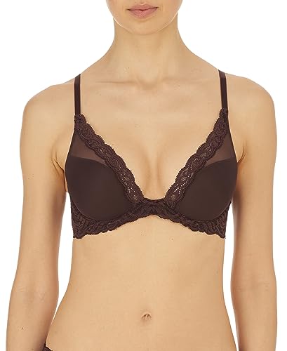 Image of Natori Women Feathers Lace Plunge T-Shirt Bra