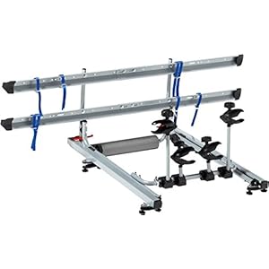 Fischer Daklift fietsendrager voor 2 fietsen, dakfietsendrager voor autodak, TÜV/GS-getest, tot 30 kg belastbaar