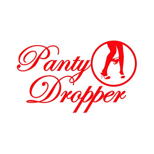 Panty Dropper Sticker - Decal - Die Cut - #2 - Red 6.00