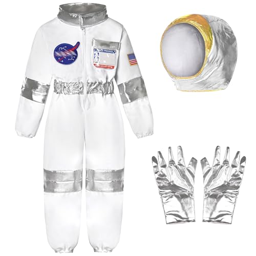 Disfraz infantil de astronauta para niños y niñas miniatura 2