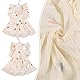 Hund Prinzessin Kleid mit Herz-Muster,Spitze Rüschenbesatz, Katze Outfits Welpe Sommer Tutu Kleid für kleine Hunde Haustier Outfit für Yorkie Teddy Chihuahua Kleidung,Größe S(1.5–2.5kg),Herz