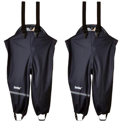 CareTec Kinder Regenlatzhose ungefüttert, Dark Navy (778-4001), 86