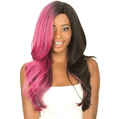 New Born Free Synthetic Hair Wig 5.5" Deep Lace Part MLD02 (1B)