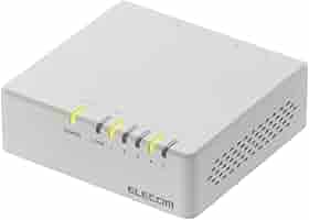 Amazon | エレコム スイッチングハブ 5ポート 10/100Mbps AC電源