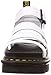 Dr. Martens Women's Blaire Fisherman Sandal, White Hydro Leather,