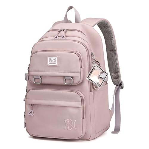 Mochila Impermeável mochilas Para Notebook Masculina/Feminina Acessórios gratuitos Roxa