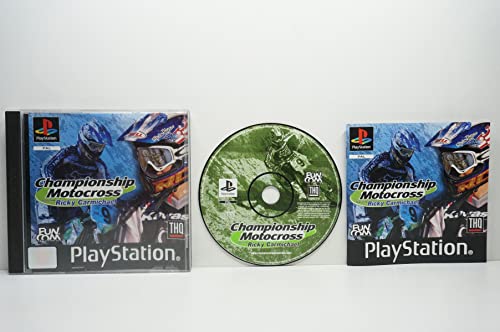  CMX CHAMPIONSHIP MOTOCROSS FEATURING RICKY CARMICHAEL ps1 playstation1