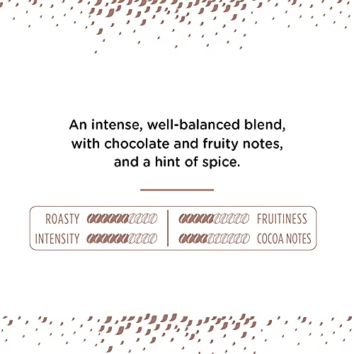 Image of Nescafe Intenso Whole Roasted Coffee Beans, Arabica and Robusta Blend, 1kg, Bag