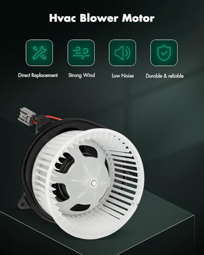 Image of 3599581-C2 HVAC Blower Motor SCITOO ABS Plastic Heater Blower Motor with Fan Air Conditioning Compatible with 2010-2011 for International Harvester for LoneStar,2013-2014 for International Harvester