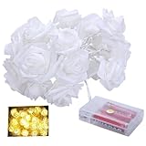 flower lights decor Parfait pour Saint-Valentin les mariages: Idéal pour fête spéciale Saint-Valentin les mariages, ces lumières apportent une touche de célébrations, ce qui les rend parfaits pour améliorer l'ambiance des événements remplis.