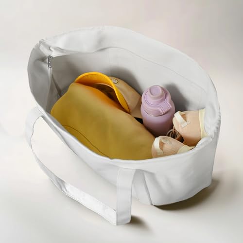Image of DALIX 23 inch Premium 24 oz. Cotton Canvas Shopping Tote Bag