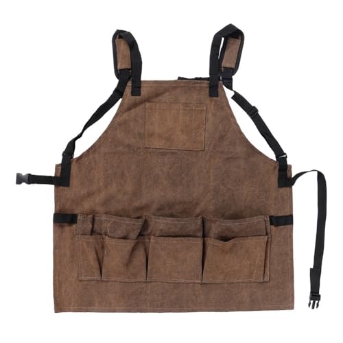 Delantal multipropósito de lona para carpintería miniatura 1