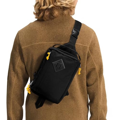 Sling Bag Retro-Modern: Waterproof Crossbody Bag for Women Men - Hidden Water Bottl Pocket for Owala Stanley Cup3