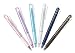 Pilot Frixion Knock Ball Retractable Erasable Gel Ink Pen, Design Series Chequered Pattern, Black Ink,0.5mm, 6 Designs Set