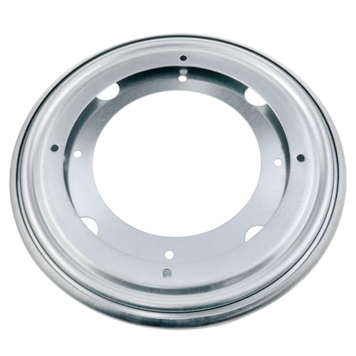Dsjnf Round Rotating Bearing Plate Turntable Bearing Lazy Table Turntable Base TV Cabinet Turntable for Rotating Table Cake Decoration Heavy Plant Display Stand 1pcs