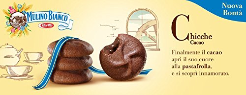 Mulino Bianco: "Chicche" Shortcake Filled With Cocoa Cream - 7.05 Oz (200G) Pack Of 2 [ Italian Import ] #TOP7