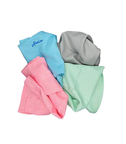 Almina Premium Trockentuch Putztücher 4er Set Microfaser Tücher s BEZLER AL-8982 Cover