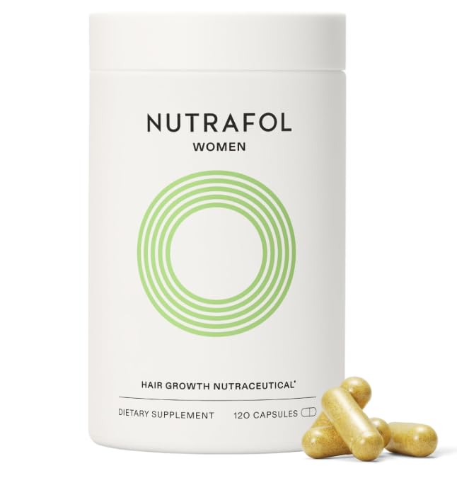 Nutrafol Women Hair Growth Supplements, Ages 18-44, 1-Month Bottl...
