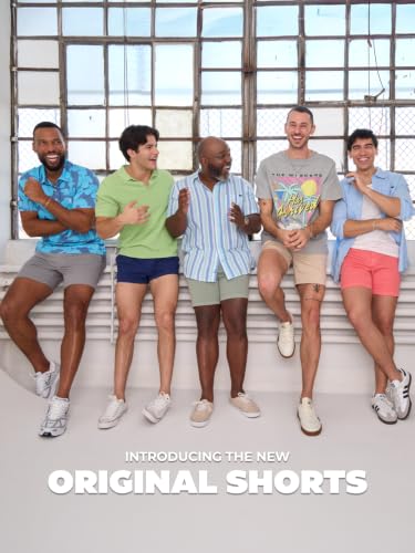 Image of Chubbies Chino Shorts Men 5.5 Inch - Mens Shorts Casual with Elastic Waistband, Side and Back Pockets, Stretch Cotton Blend