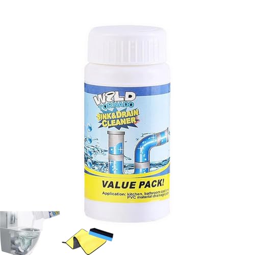 Wild Tornado Sink and Drain Cleaner, Acssart Sink & Drain Cleaner, Ailsion Drains Cleaners, Dodorado Drains Cleaners, Pipe Dredging Agent (1PC)