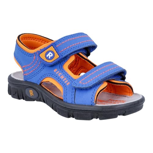 Richter Kinderschuhe Adventure Sandale, Blau, 33 EU