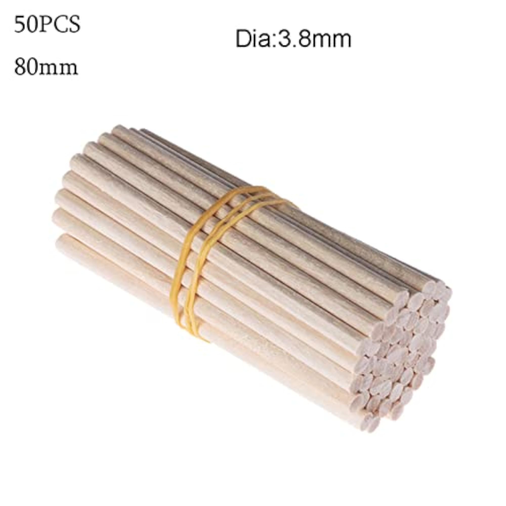 100 Wooden Craft Sticks for DIY Woodworking