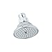 Rohl C5056.1EAPC Perletto 3-in Anti-Cal Single Function Showerhead, Polished Chrome