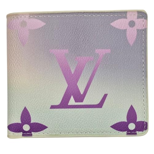 L0UIS VUITT0N Men’s Bifold Wallet – Gradient Leather with LV Monogram,...