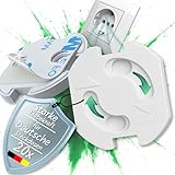 Steckdosen Kindersicherung zum Kleben I 20 Stk. Set I Kindersicherung Steckdose Baby & Kinder I Steckdosenschutz automatisch für deutsche Steckdosen