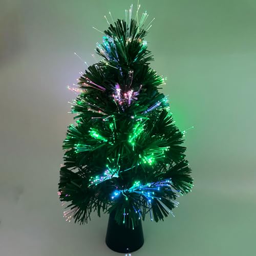 Mini albero di Natale artificiale da tavolo con luci in...