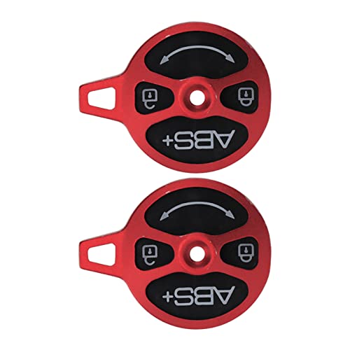 2 Sets Front Fork, CNC Aluminum Alloy Airtight Valve Cover Replaceable Accessories for Mountain Road