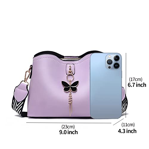 Xiaoyu Small Crossbody Bags for Women Fashion Purses for Teenage Girls Lightweight Handbags Shoulder Bag2