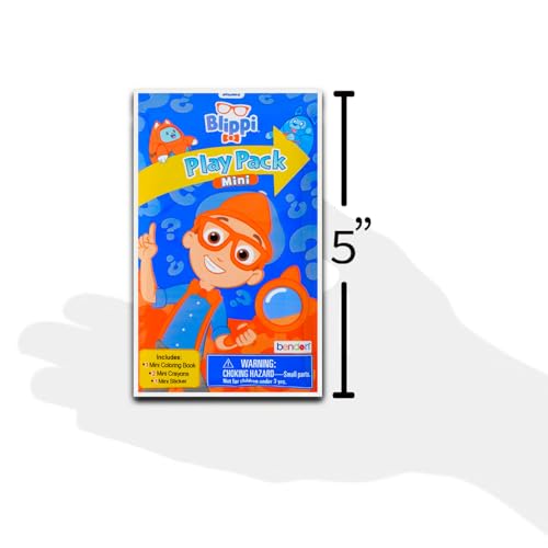 Ensemble de cadeaux de fête d'anniversaire Blippi pour sacs surprises