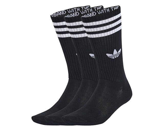 adidas 3 bandas 3P calcetines, Color negro., S