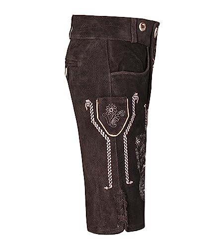 Men Lederhosen - Authentic German Bavarian Lederhosen - Oktoberfest Men Trachten Wears Trousers4