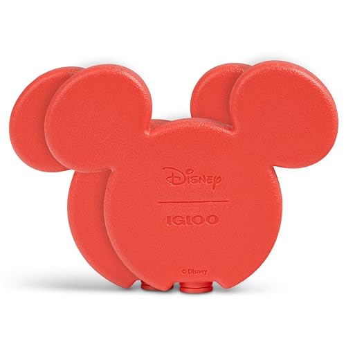 Blocs de glace Disney Mickey Mouse Igloo ultra fins et résistants lot de deux